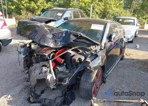 2013 Hyundai Veloster Turbo W/Black z USA, uszkodzony, nr VIN KMHTC6AE8DU153284